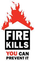 Fire kills campaign logo