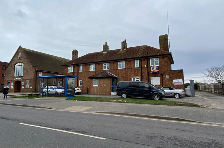 Lancing Police Station (from the north)