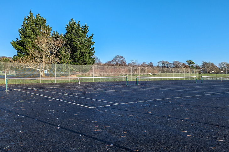 PR24-019 - The tennis courts at Buckingham Park, Shoreham