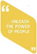 Platform 2 - quote - unleash the power of people