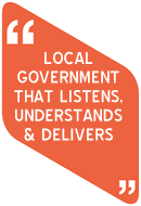 Platform 5 - quote - Local government that listens, understands and delivers