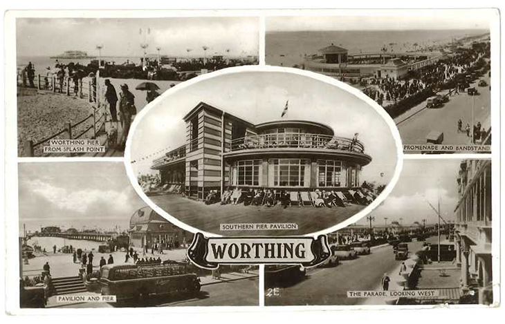 Worthing Pier - variety of iconic views of the Pier