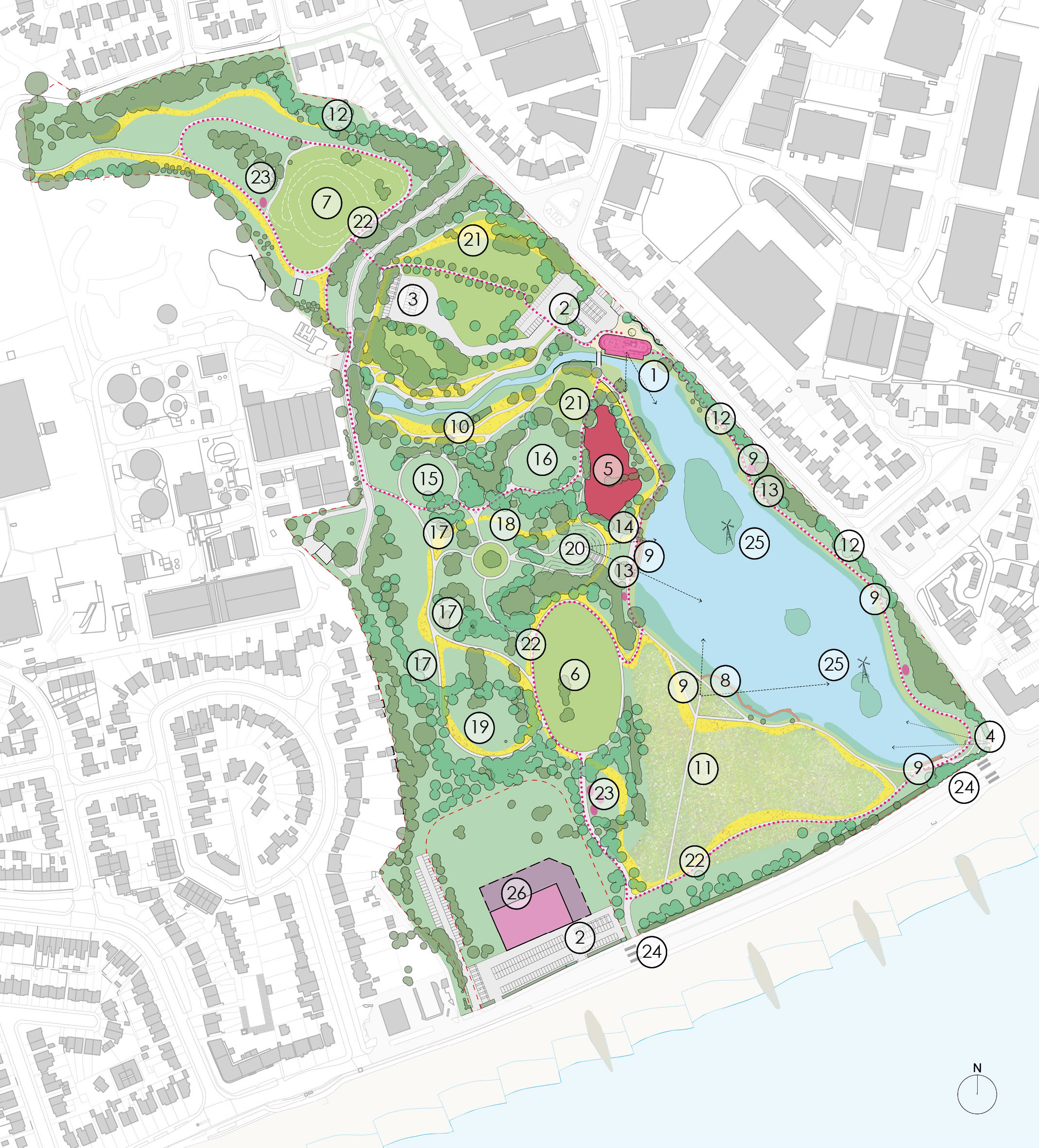 Brooklands Park updated Masterplan - March 2020