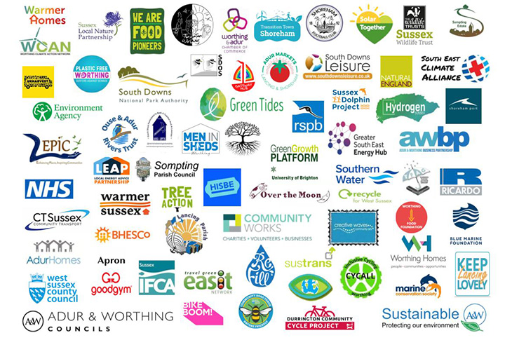 2021-08-28 - Logos of organisations involved in our new climate and nature plan
