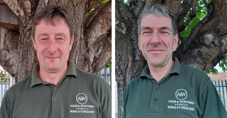 Liam Lord and Peter Whish, Arboricultural Inspectors
