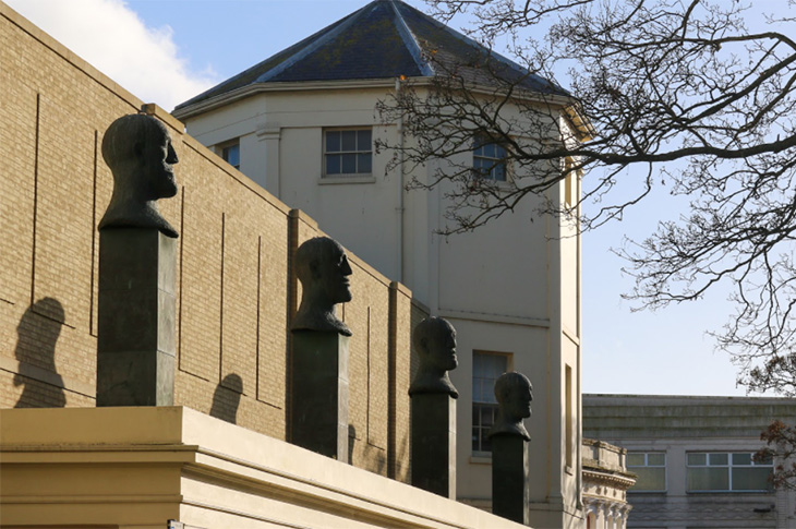 The Desert Quartet, sculpted by Dame Elisabeth Frink