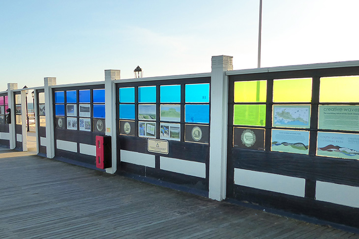 Art on the Pier Gallery - stained glass
