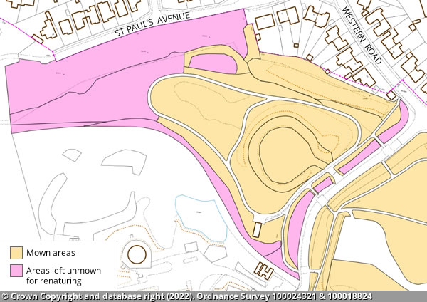 Brooklands Park Amphitheatre map