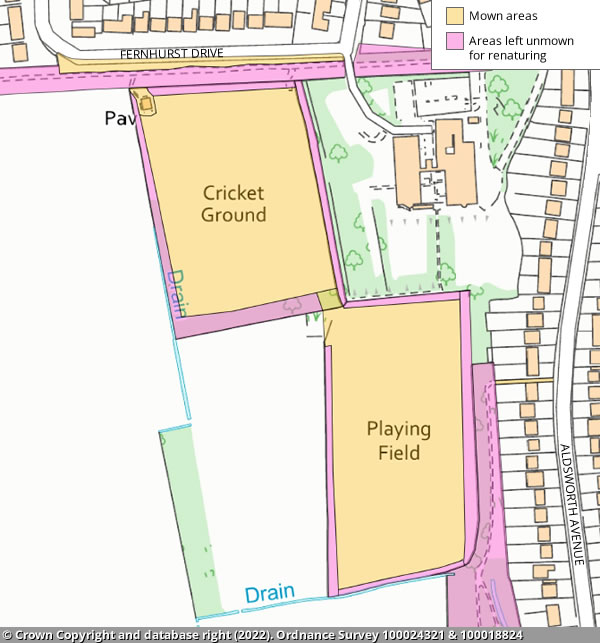 Fernhurst Recreation Ground map