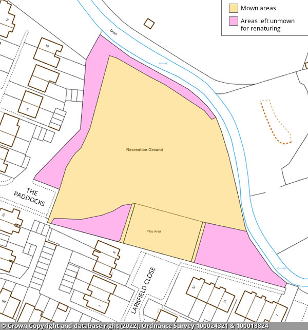 Larkfield map