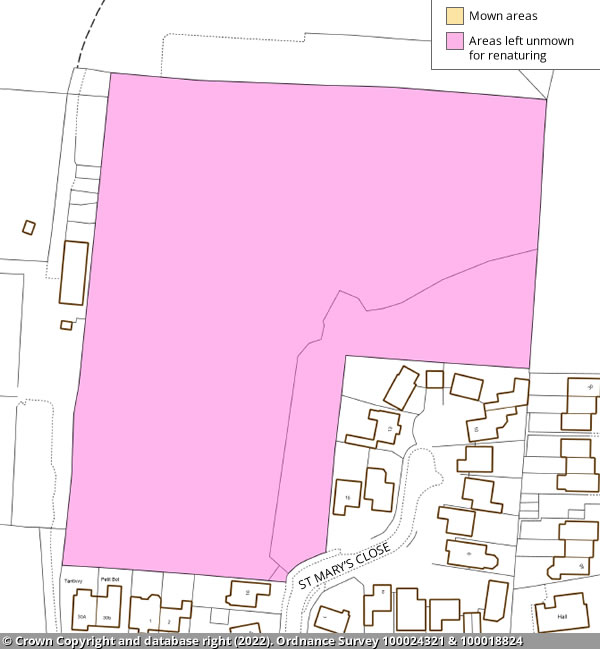 Malt House Meadow map