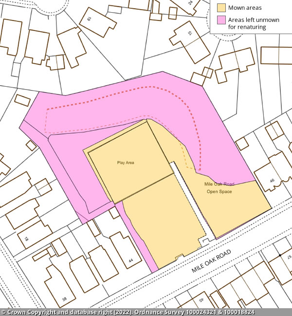 Mile Oak Road Park map