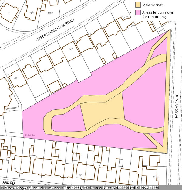 Park Avenue map (2023)