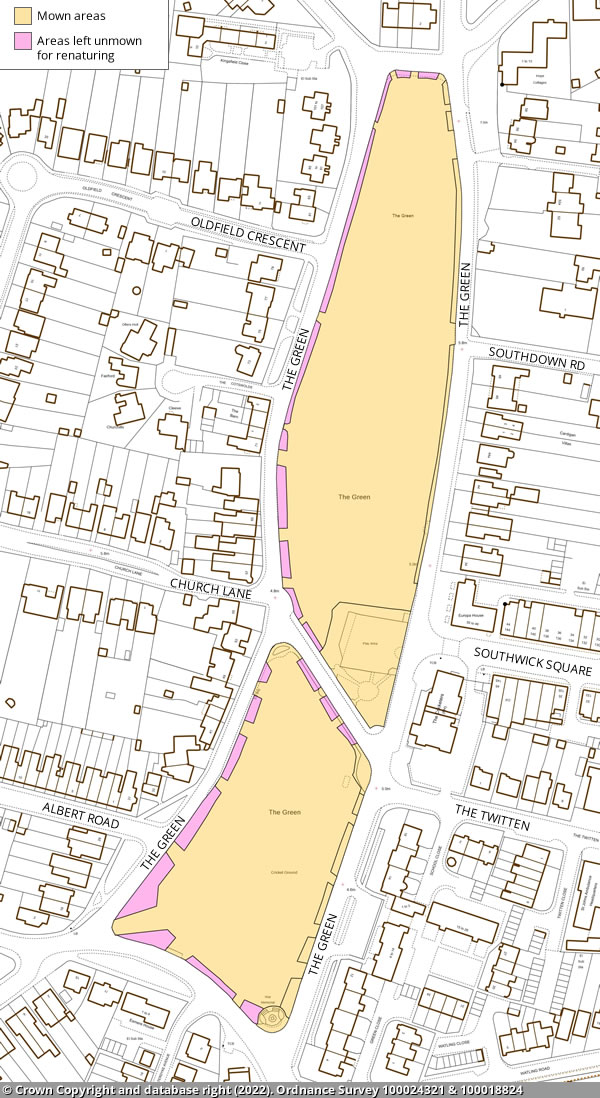Southwick Green map