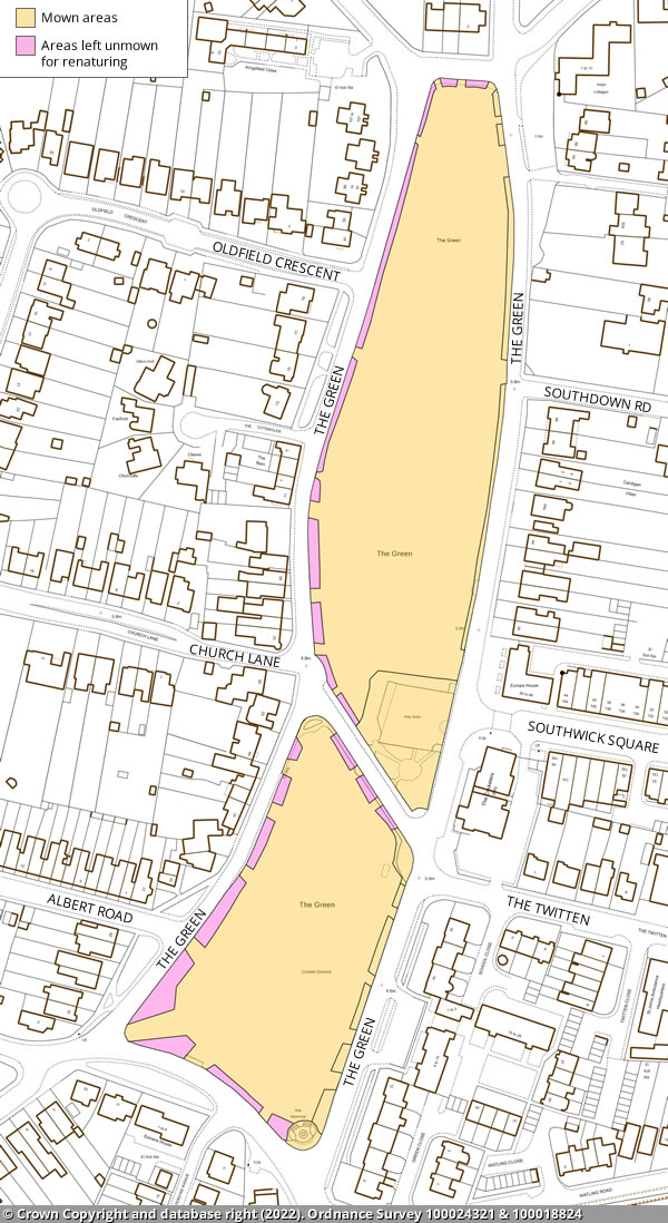 Southwick Green map