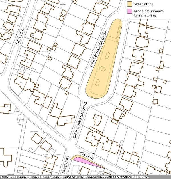 Windlesham Gardens map (2023)