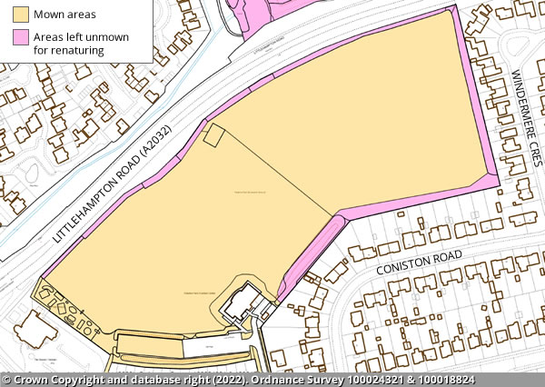 Palatine Park map