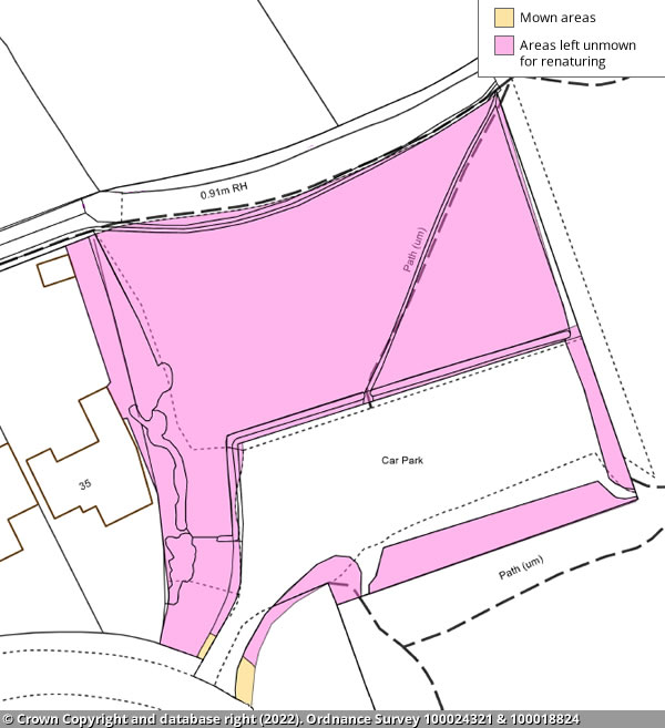 Storrington Rise car park map