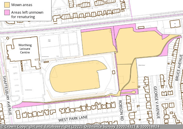 West Park map