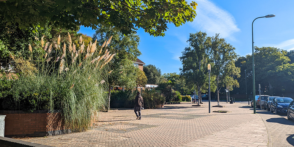 Southwick Square, looking north east