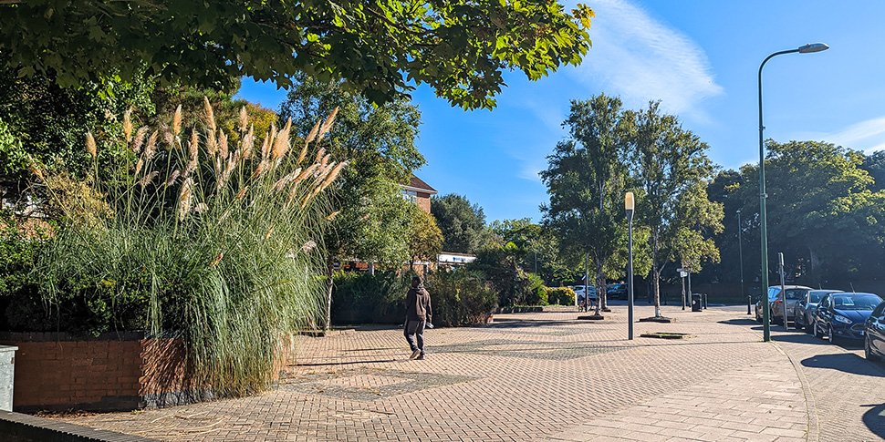 Southwick Square, looking north east