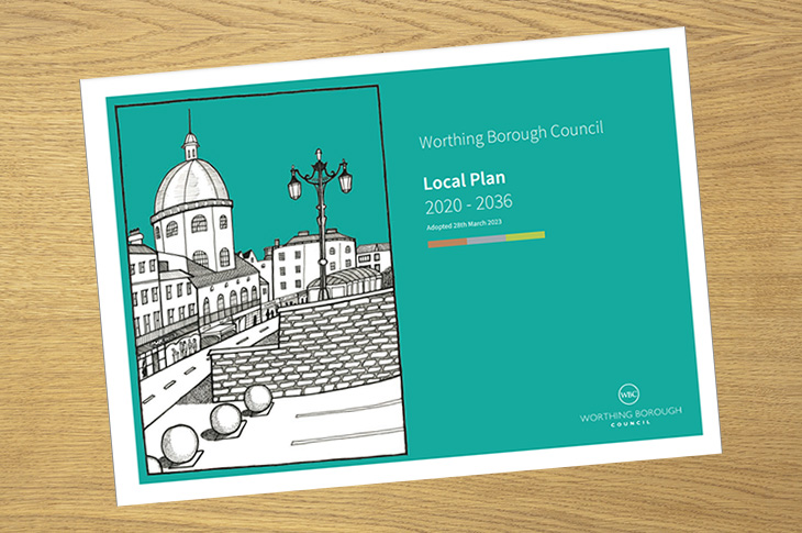 Worthing Local Plan 2023 - cover