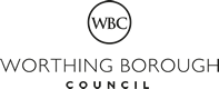 Worthing Borough Council logo (small - centred)