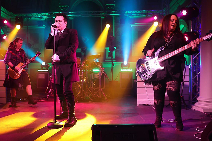 PR23-053 - Gary Numan tribute band The Liquid Engineers performing at The Venue in Worthing