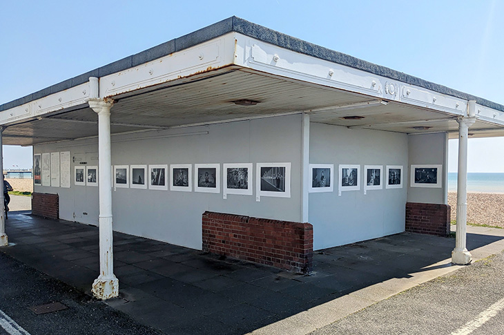 PR23-060 - 'The Stations' exhibition is now on display at the West Buildings Shelter in Worthing