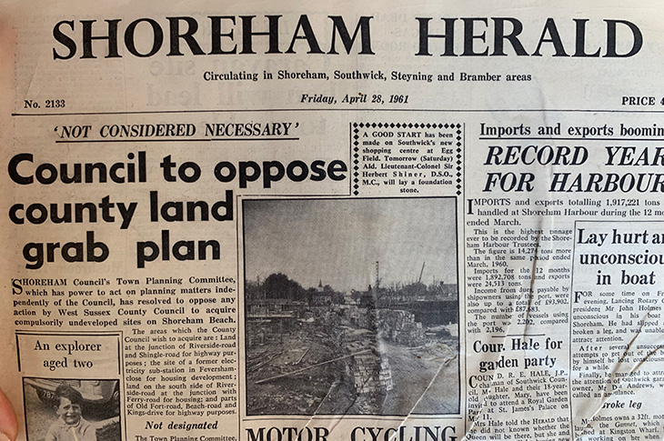 PR23-070 - Shoreham Herald newspaper - 28th April 1961