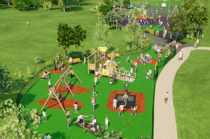 PR23-071 - West Durrington Community Park proposed plans (image credit Eibe Play Ltd, from the planning application)
