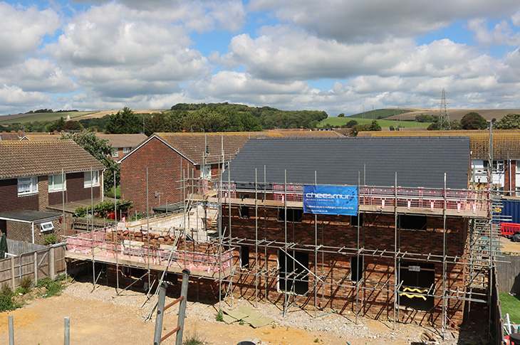 Sylvan Road, Sompting - progress on site - August 2023 (1)