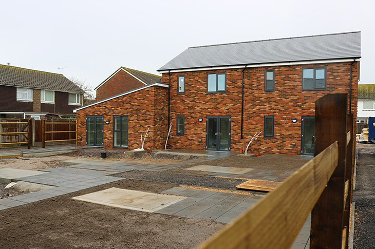 Sylvan Road, Sompting - progress on site - December 2023 (2)