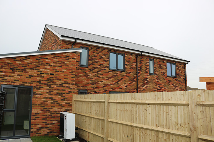 Sylvan Road, Sompting - progress on site - January 2024 - exterior (2)