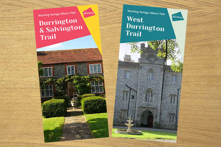Durrington & Salvington and West Durrington trail leaflets (Oak - Pixabay - 49547)
