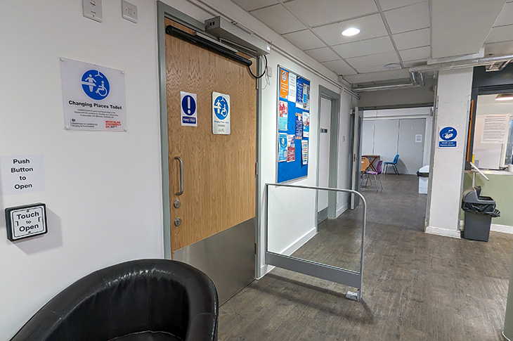 PR24-013 - The new Changing Places facility is next to existing toilets & near the café on Shoreham Centre ground floor
