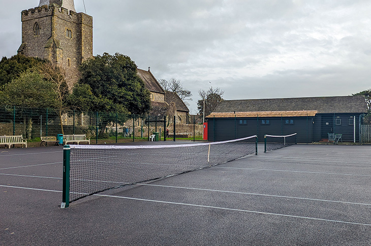 PR24-019 - The tennis courts at Church House Grounds, Tarring