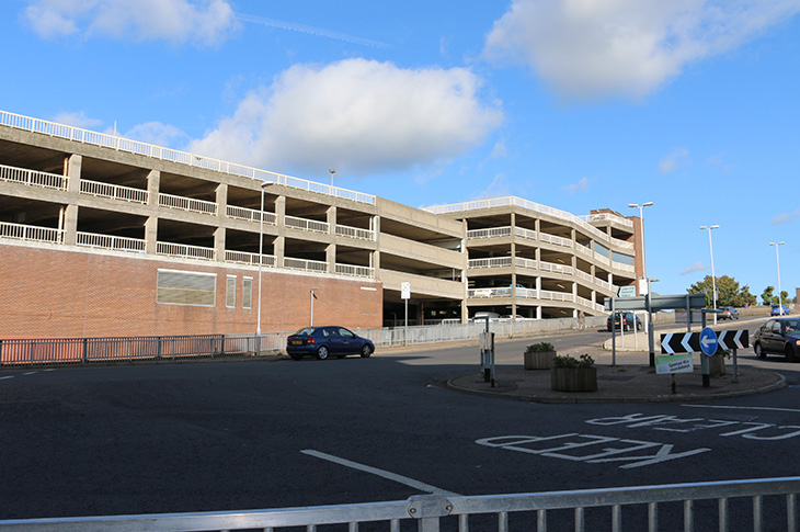 The Teville Gate multi storey car park