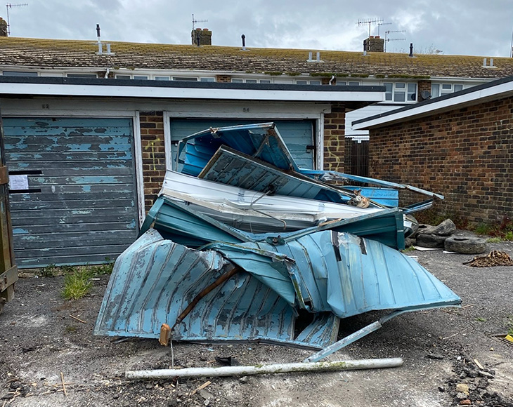 Gravelly Crescent, Lancing - progress on site - May 2024 (4)
