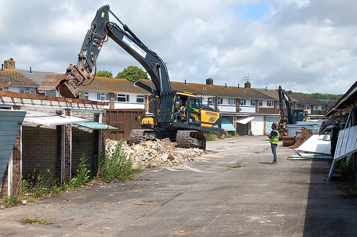 Daniel Close, Lancing - progress on site - June 2024 (1)