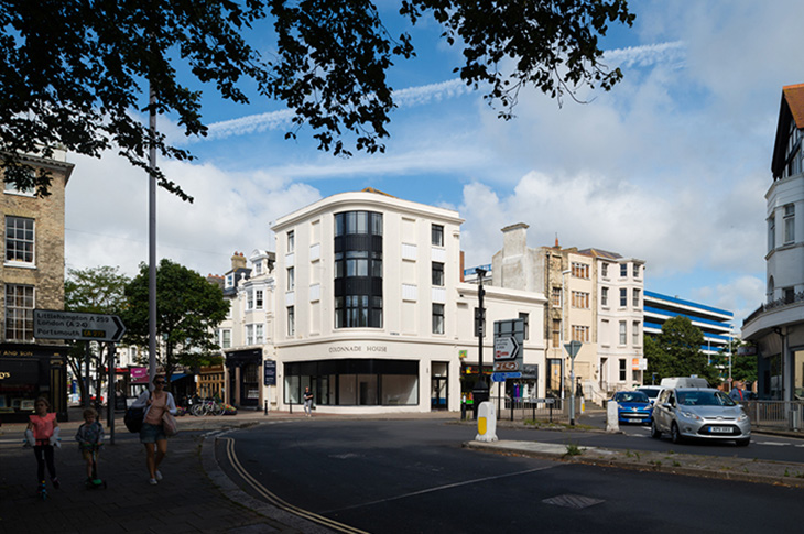 Colonnade House, Worthing (copyright & credit - Jim Stephenson)
