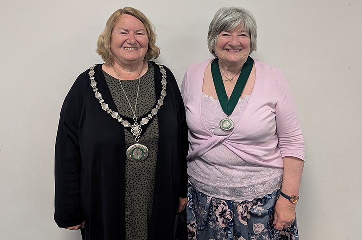 2025-25 - Cllr Adrienne Lowe, chair of Adur, and Cllr Carol O'Neal, vice chair