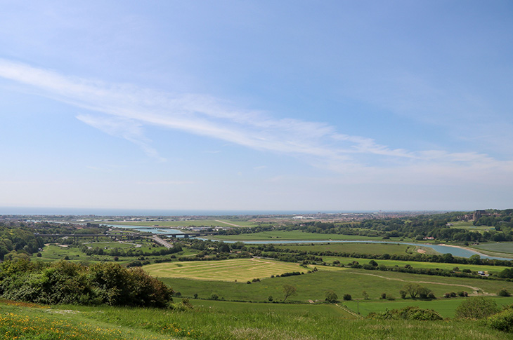 Adur viewed from Mill Hill, Shoreham
