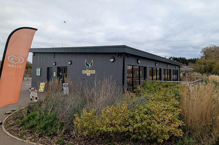 Brooklands Café in Brooklands Park, Worthing