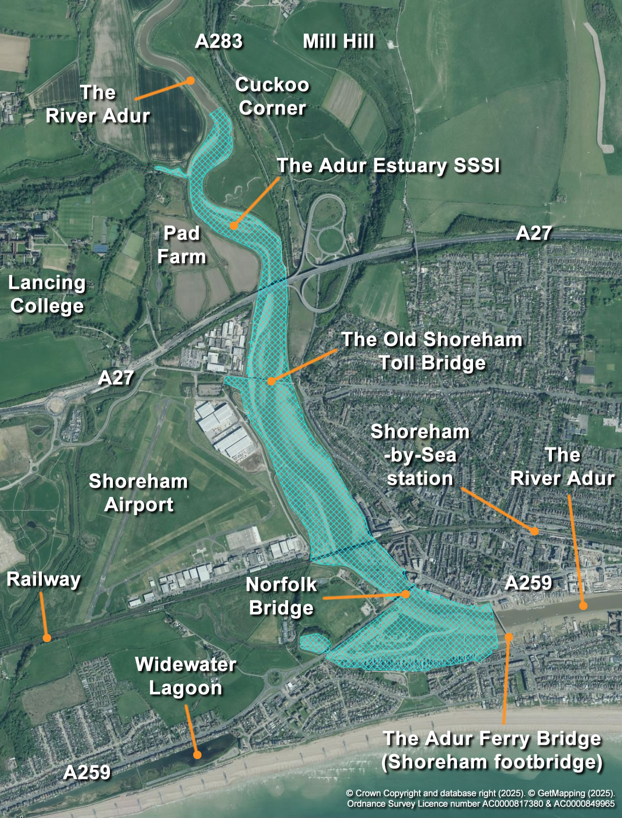 The Adur Estuary SSSI