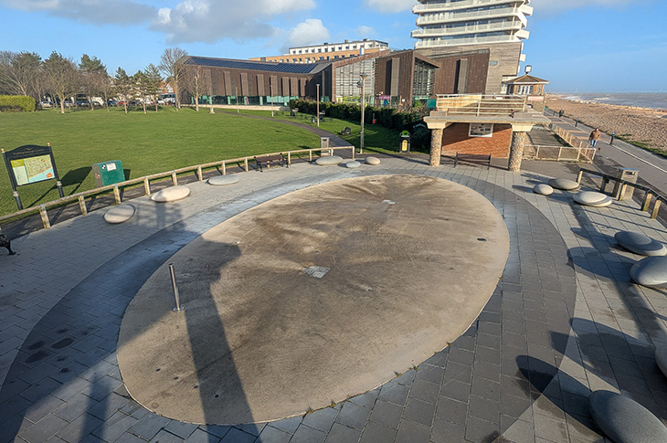 Splash Pad at The Gap (viewed from above)