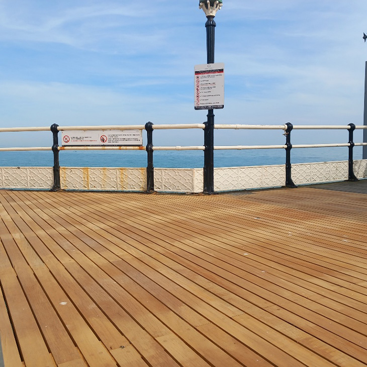 Worthing Pier - the new decking