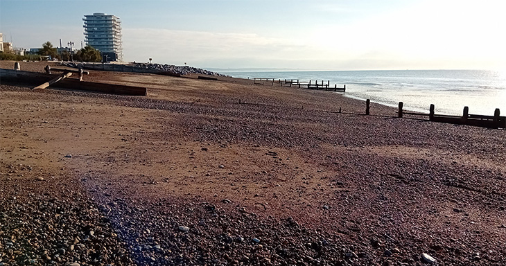 Worthing beach - Area 1 - Warwick Road to the Pier - before works.jpg