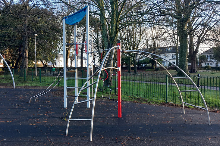 Homefield Park - new play equipment - view across the play area (4)