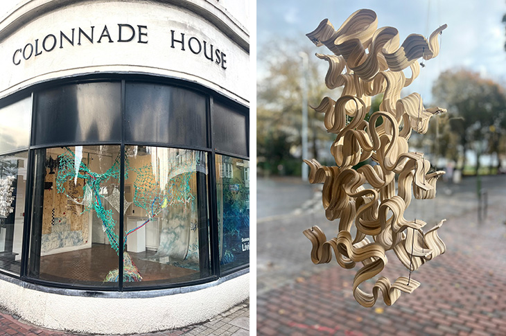 Sussex Bay art at Colonnade House